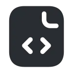 Document Code SVG Icon